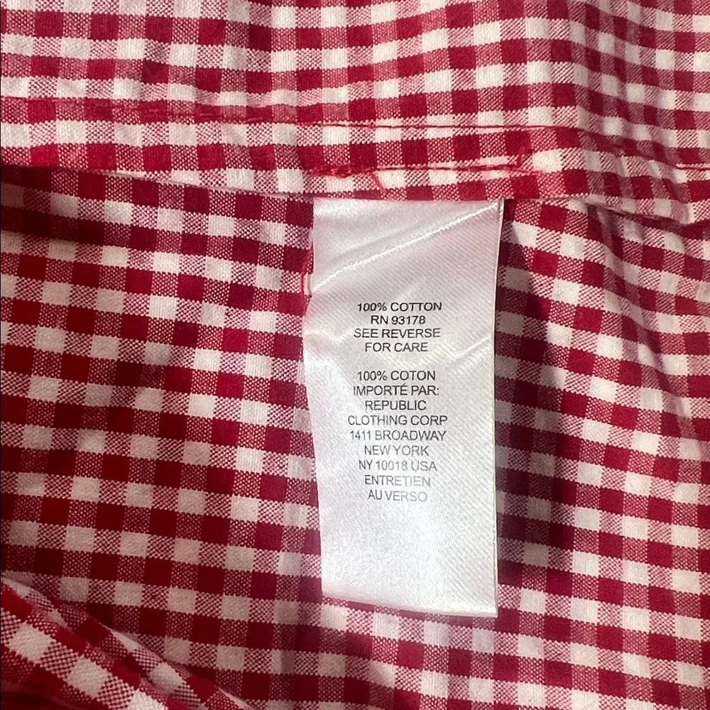 Rachel Zoe midi gingham sun dress size 10 NWT midi fit and flare - Picture 11 of 12